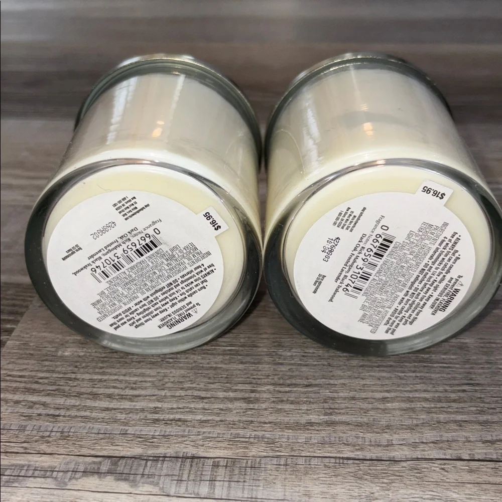 Mahogany Teakwood Candles